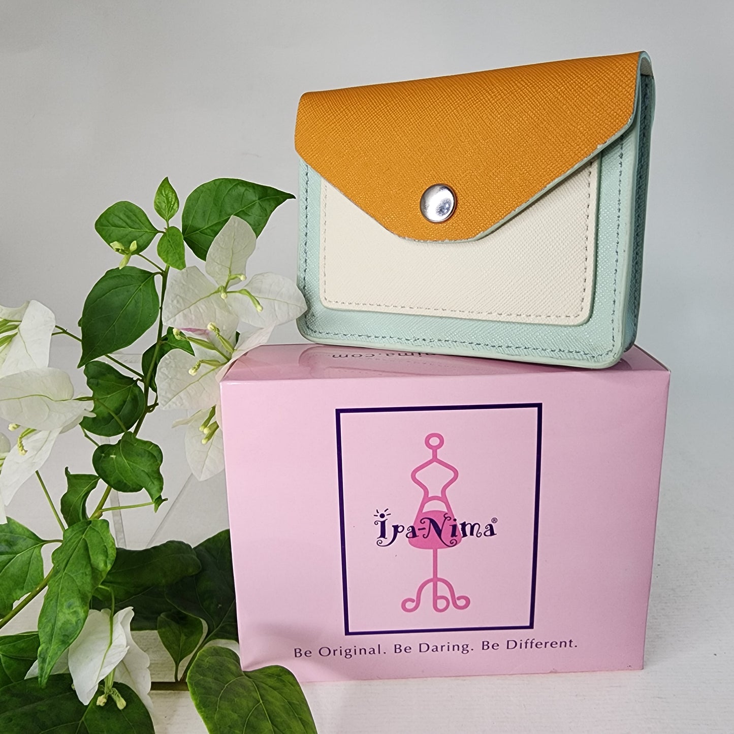 Colour Bloc Small Purse and Card Holder