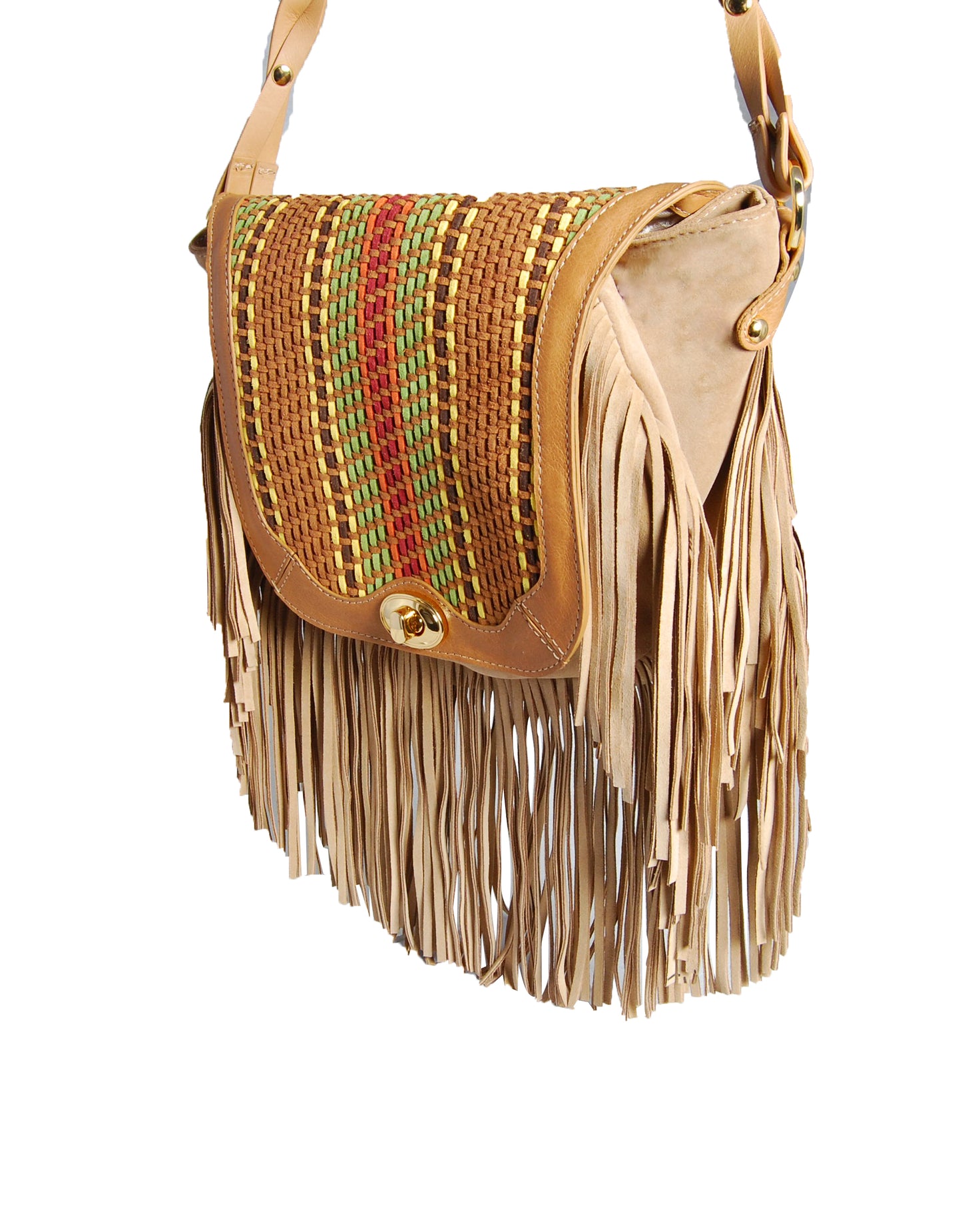 Maddie Hand-braided Crossbody Satchel