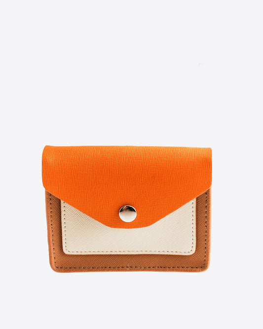 COLORBLOC: Leather Name Card Holder