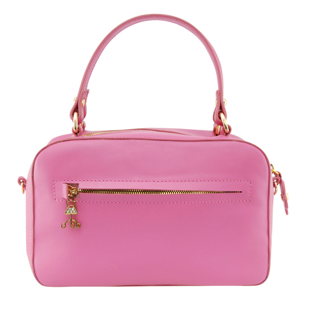 PETULA Embellished Leather Box Bag