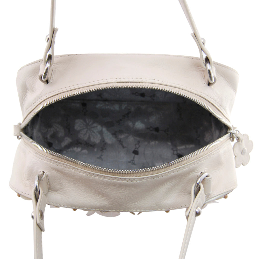 PETULA Embellished Leather Box Bag