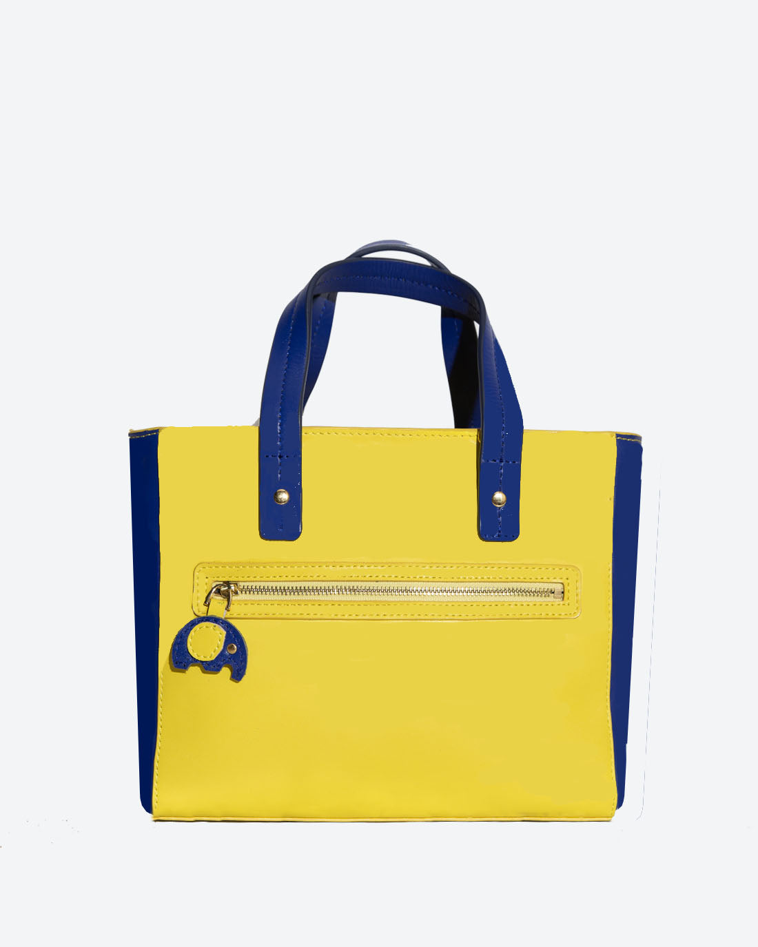 EKANTA Leather Square Tote