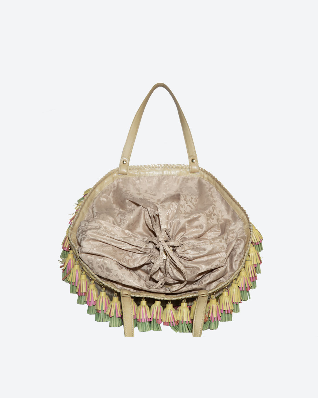 GAURA Embellished Beach Basket