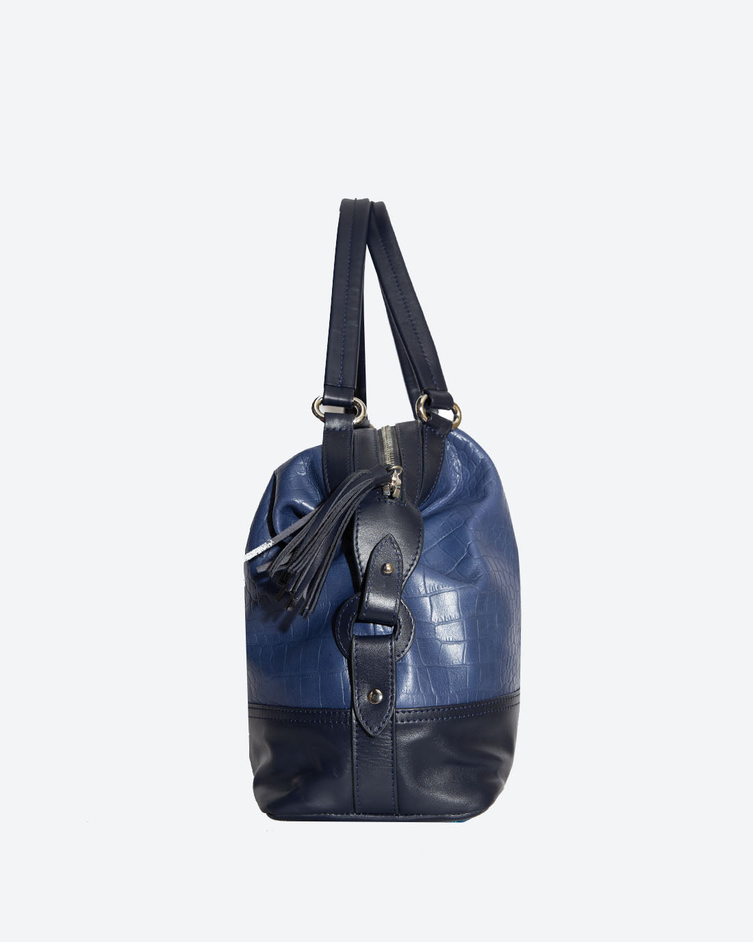 JOCELINE II: Leather Boston Bag