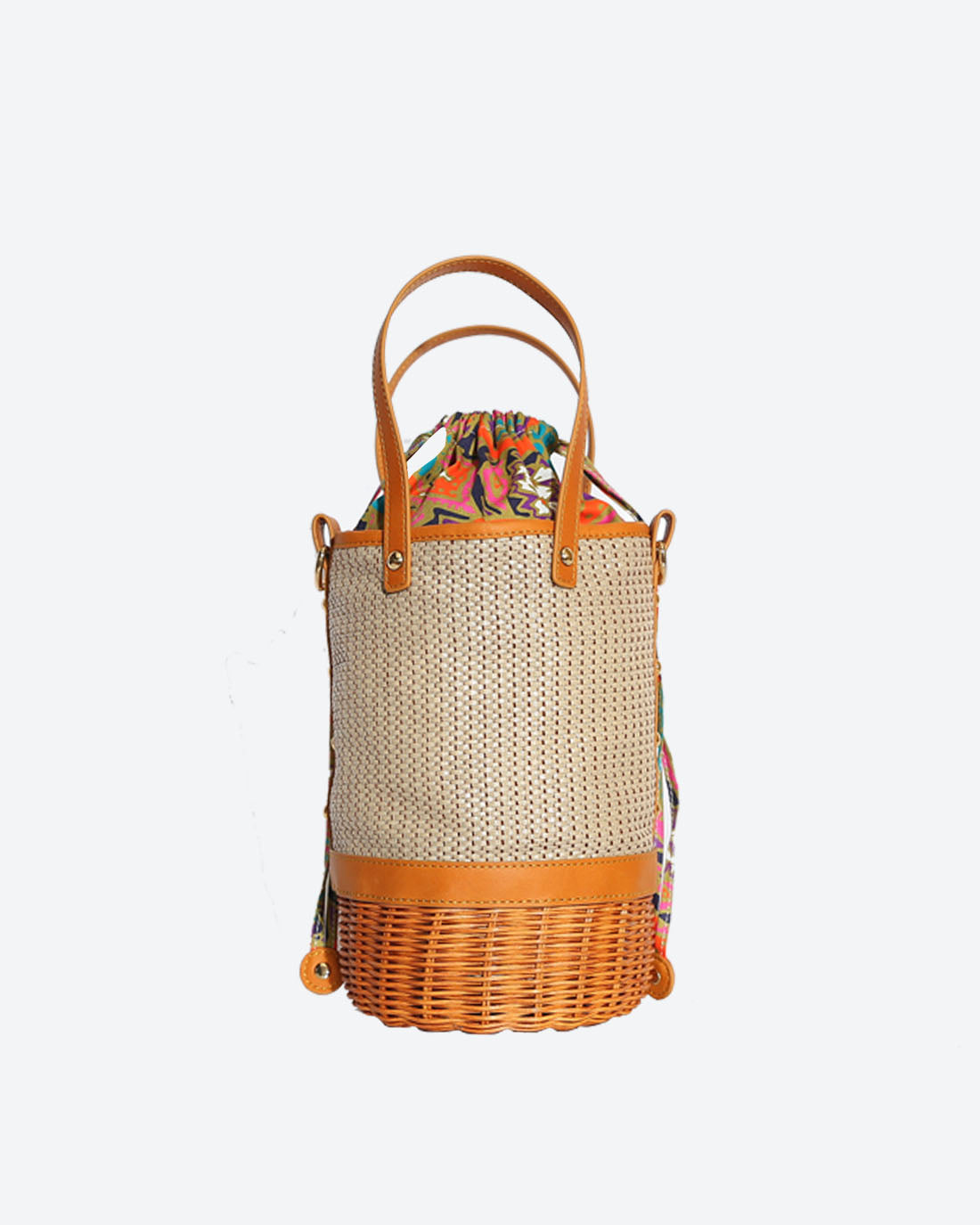 TORY Small Rattan Basket