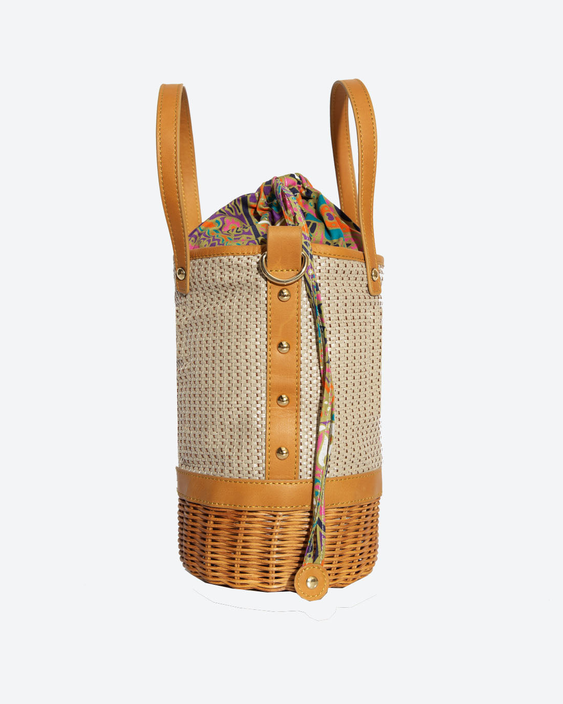 TORY Small Rattan Basket