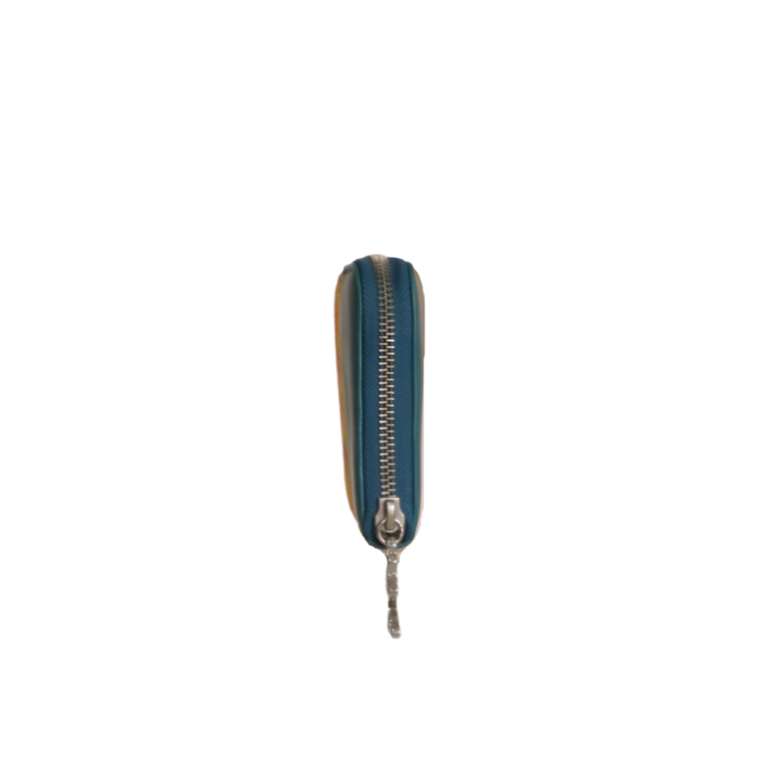 CALI Embroidered Leather Wallet