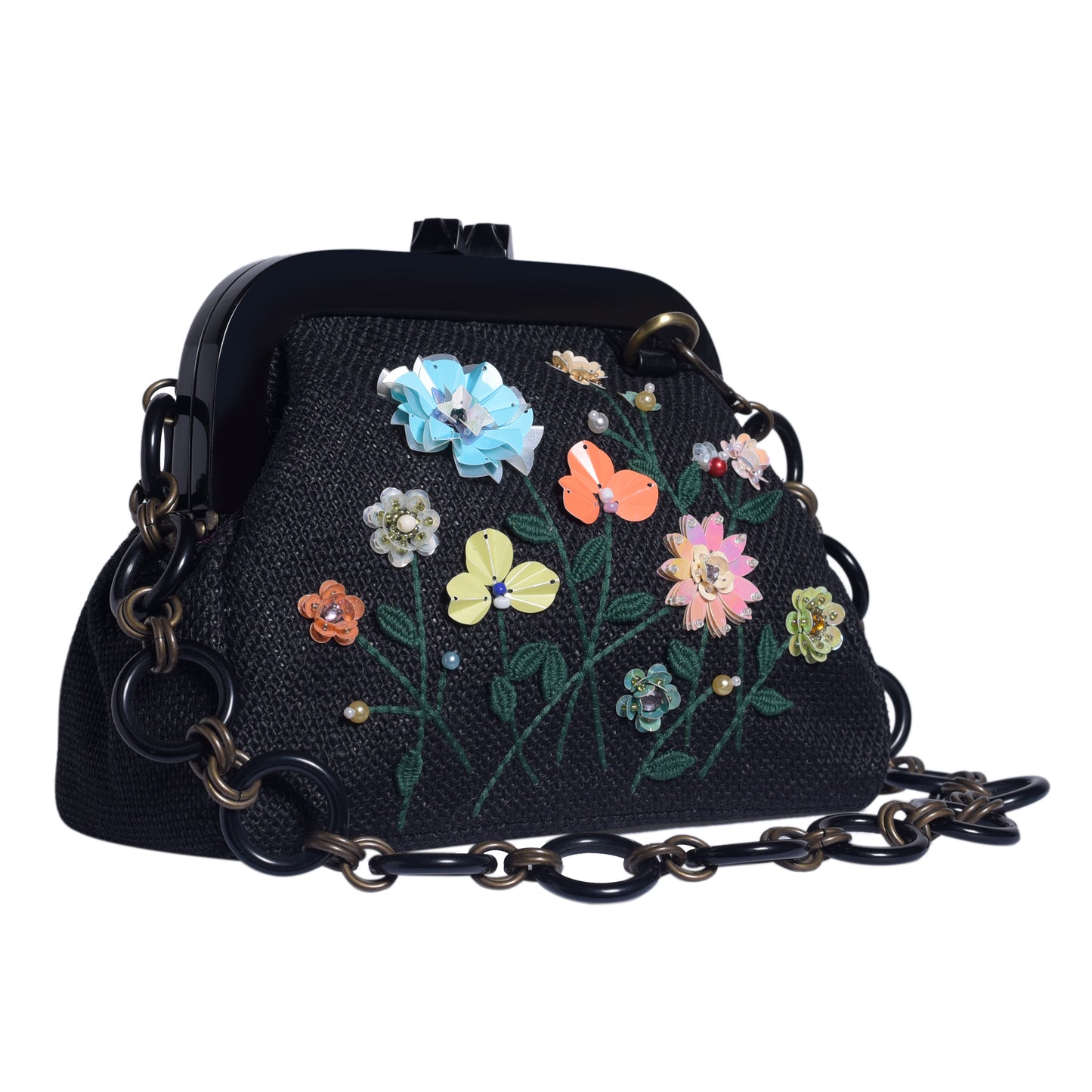 POLLENA Beaded Party Bag