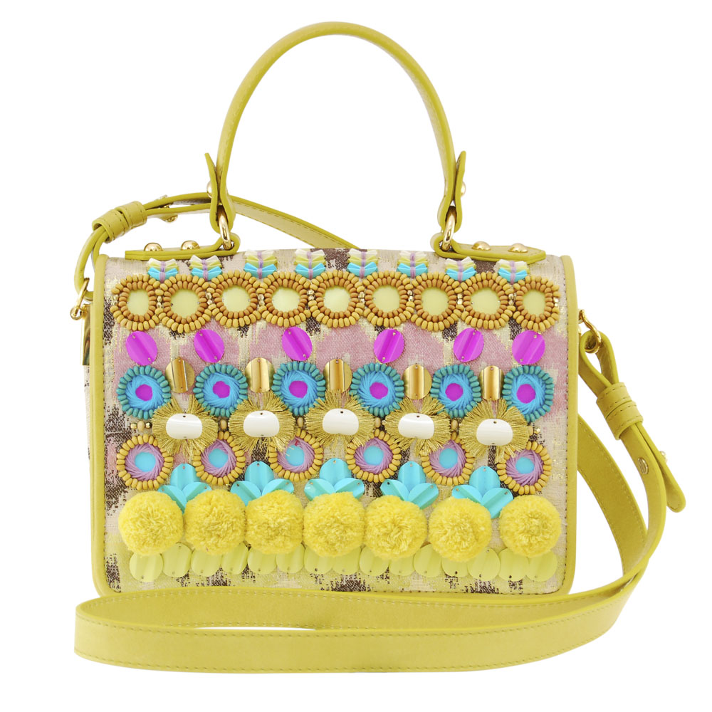 NANDINA Embellished Crossbody Bag
