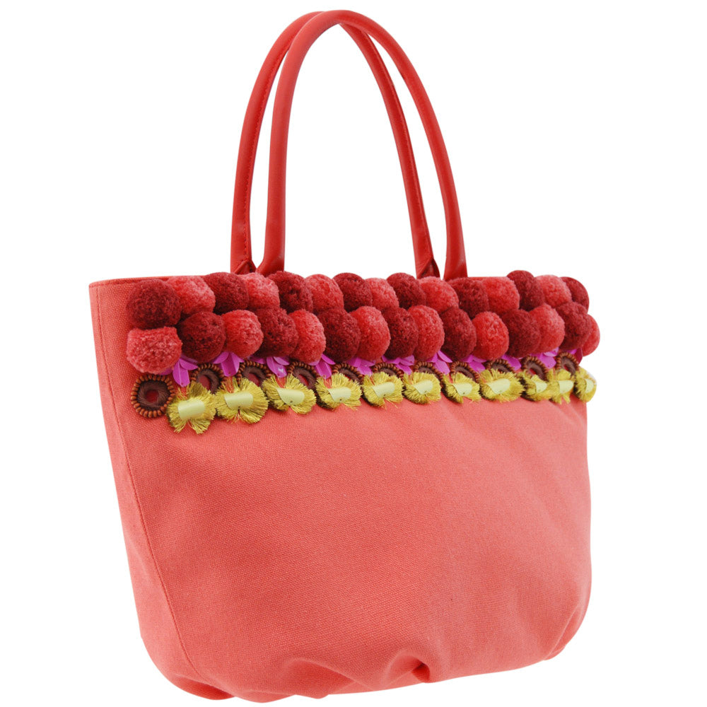 POPPY Embellished Summer Bucket