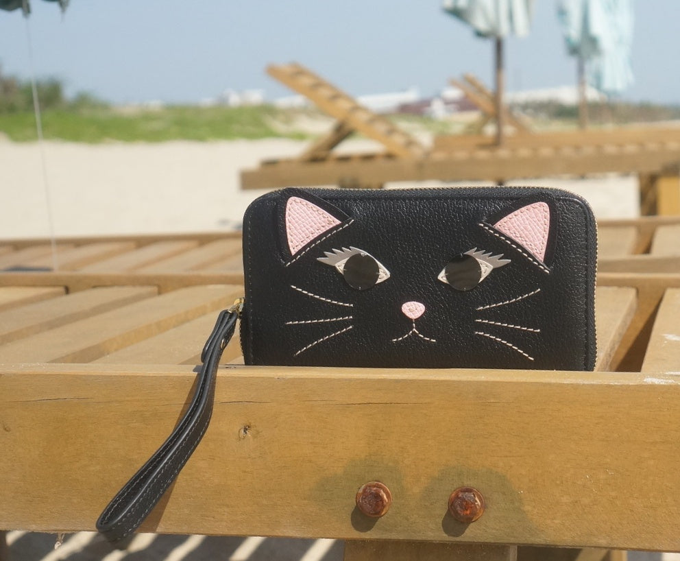 FUN ANIMAL: Leather Wallet