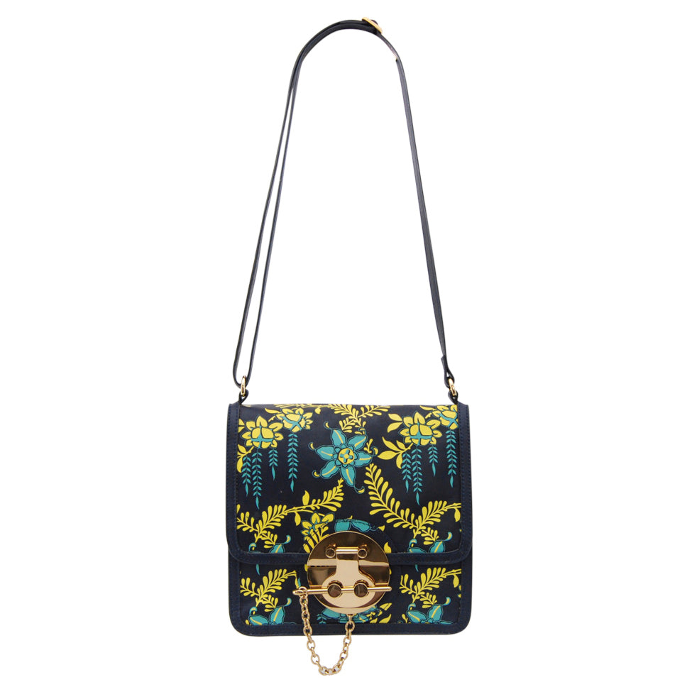 ALBA Printed Leather Satchel