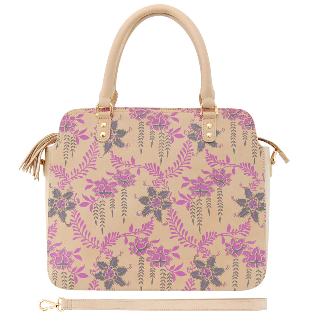 Eden Printed Leather Tote