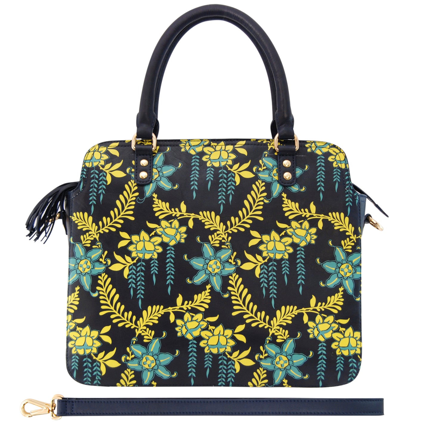 Eden Printed Leather Tote