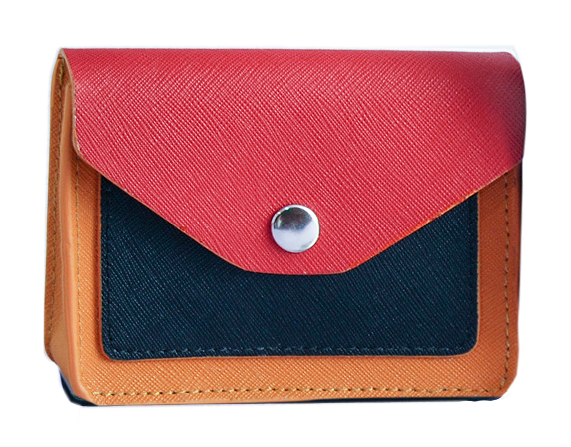 COLORBLOC: Leather Name Card Holder