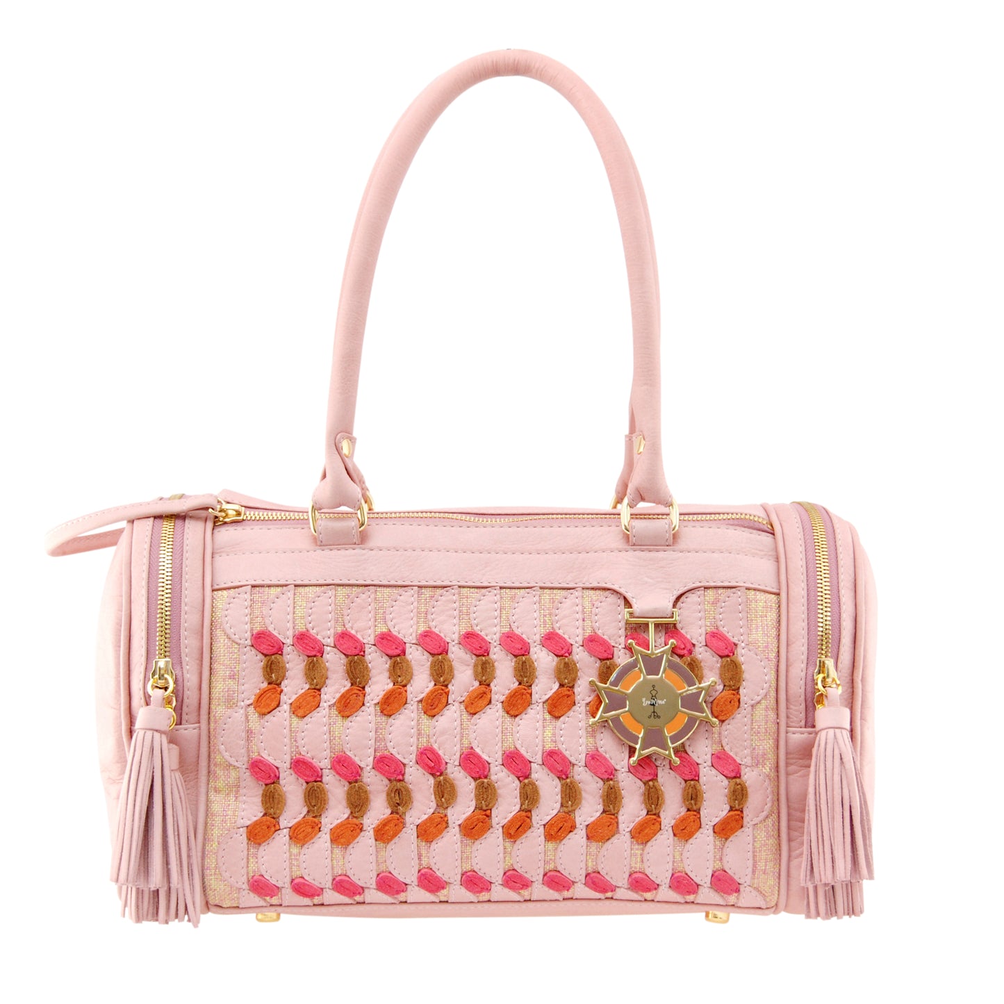 The Artisanal Warley Boston: A Handbag Adorned with Handcrafted Embellishments