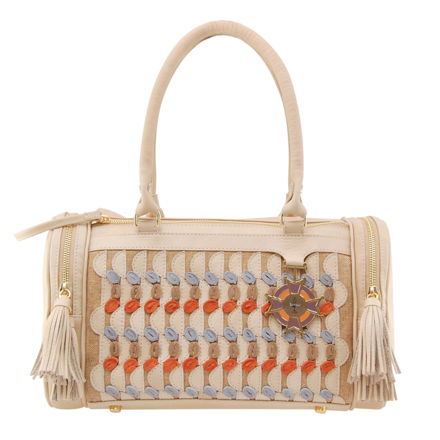 The Artisanal Warley Boston: A Handbag Adorned with Handcrafted Embellishments