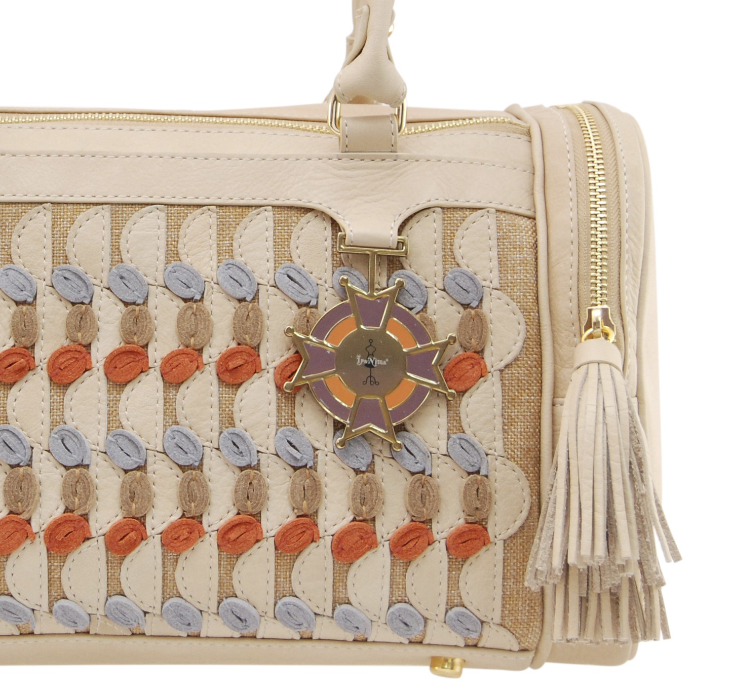 The Artisanal Warley Boston: A Handbag Adorned with Handcrafted Embellishments