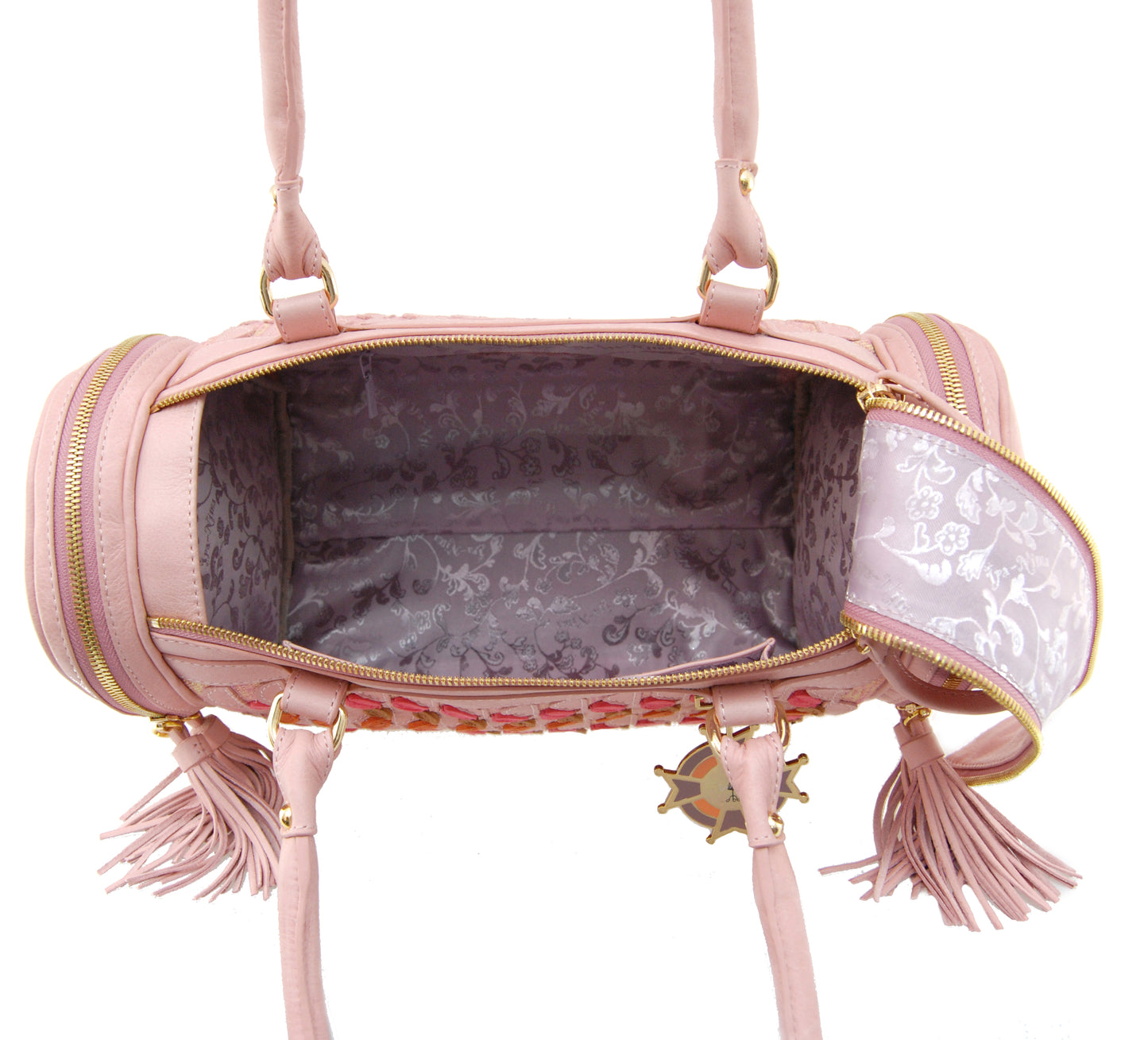 The Artisanal Warley Boston: A Handbag Adorned with Handcrafted Embellishments