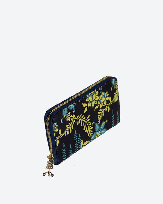 ATROPA Printed Leather Wallet