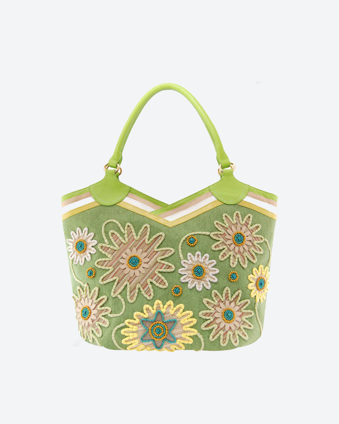 ODORATA Embroidered Beach Bucket