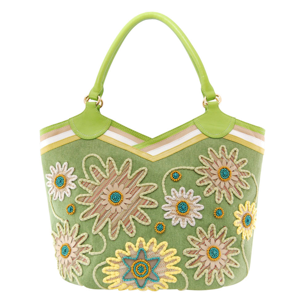 ODORATA Embroidered Beach Bucket