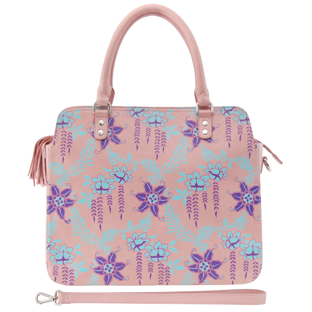 Eden Printed Leather Tote